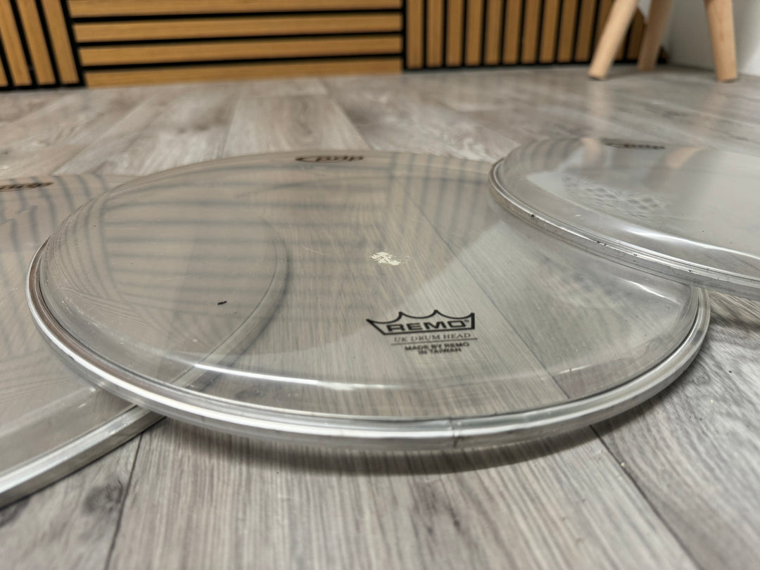 PDP by Remo Tom Drum Heads Set Of 3 / 13" 12" 10" #OX18