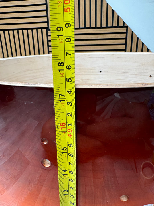 Mapex Meridian Maple Bass Drum Shell 22”x17.5” Bare Wood Project #OG46