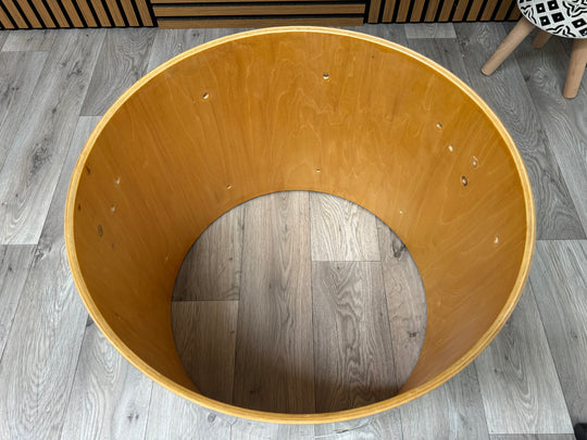 Mapex M Series Bass Drum Shell 20”x16” Bare Wood Project #OG47