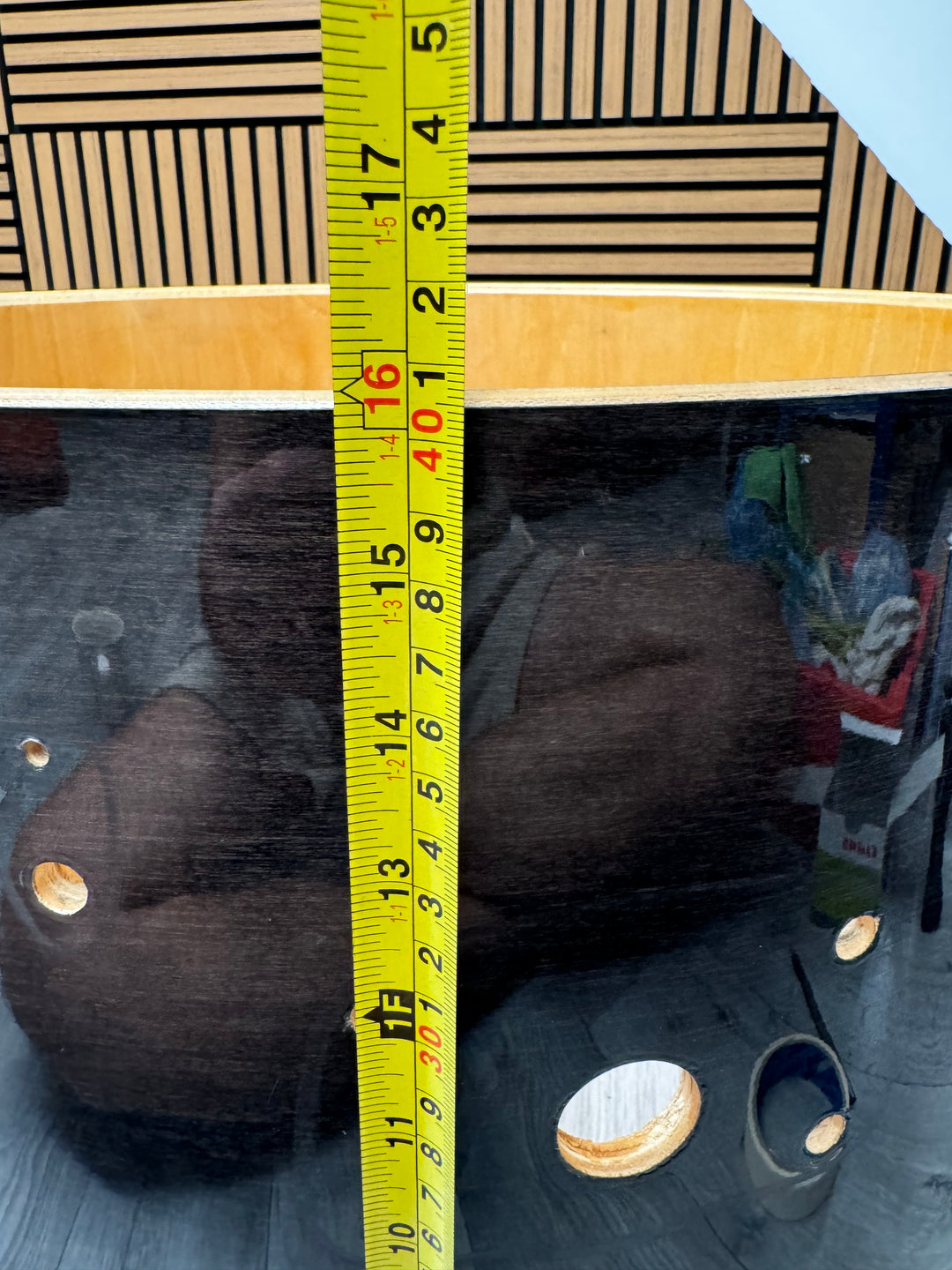 Mapex M Series Bass Drum Shell 20”x16” Bare Wood Project #OG47