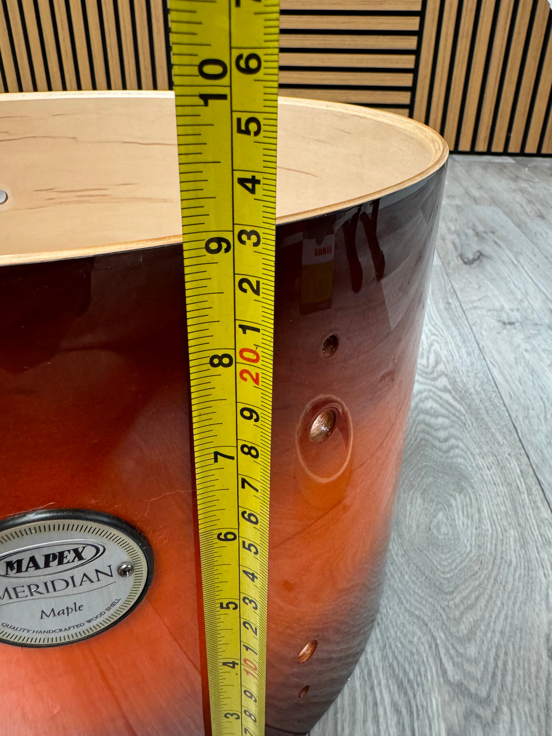 Mapex Meridian Maple Tom Drum Shell 12”x9” Bare Wood Project #OG48