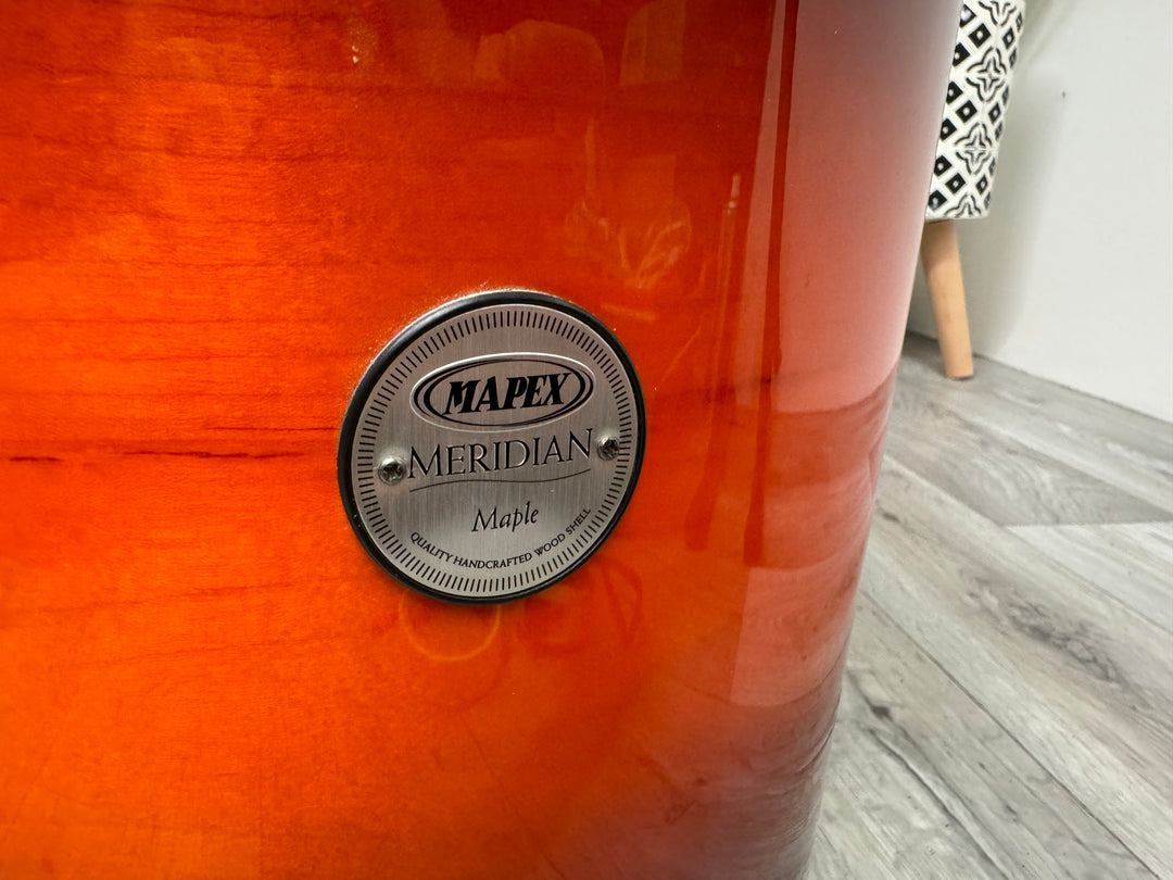 Mapex Meridian Maple Floor Tom Drum Shell 14”x14” Bare Wood Project #OG49