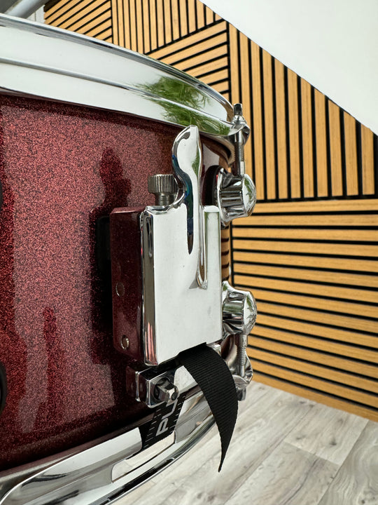 Natal Arcadia Snare Drum 14” x 6.5” / 8-Lug / Red Sparkle #OX27