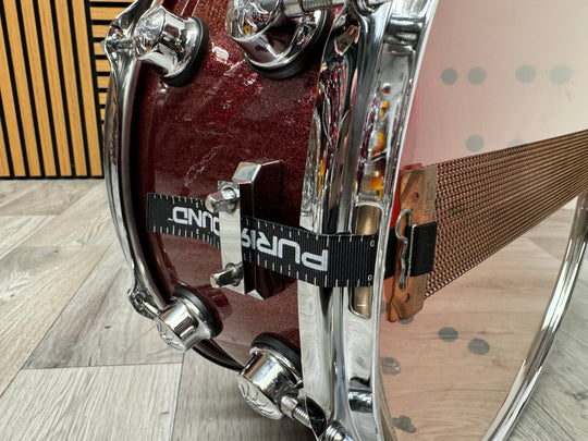 Natal Arcadia Snare Drum 14” x 6.5” / 8-Lug / Red Sparkle #OX27