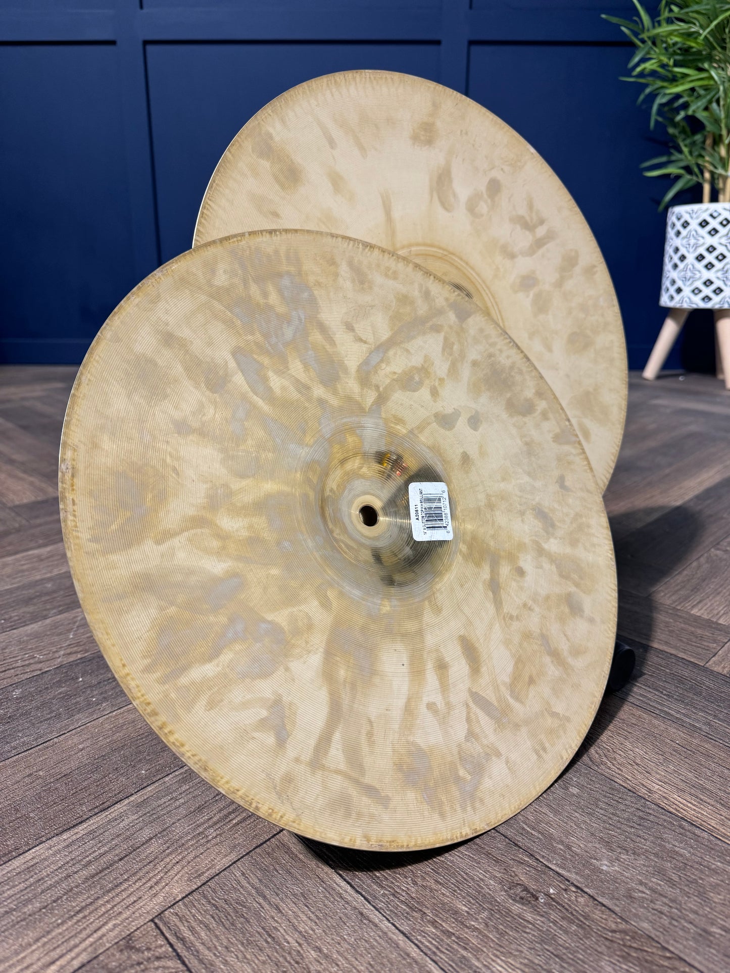 Zildjian A Custom Hi Hats 14”/36cm Hi Hat Cymbals (Pair) #NM15