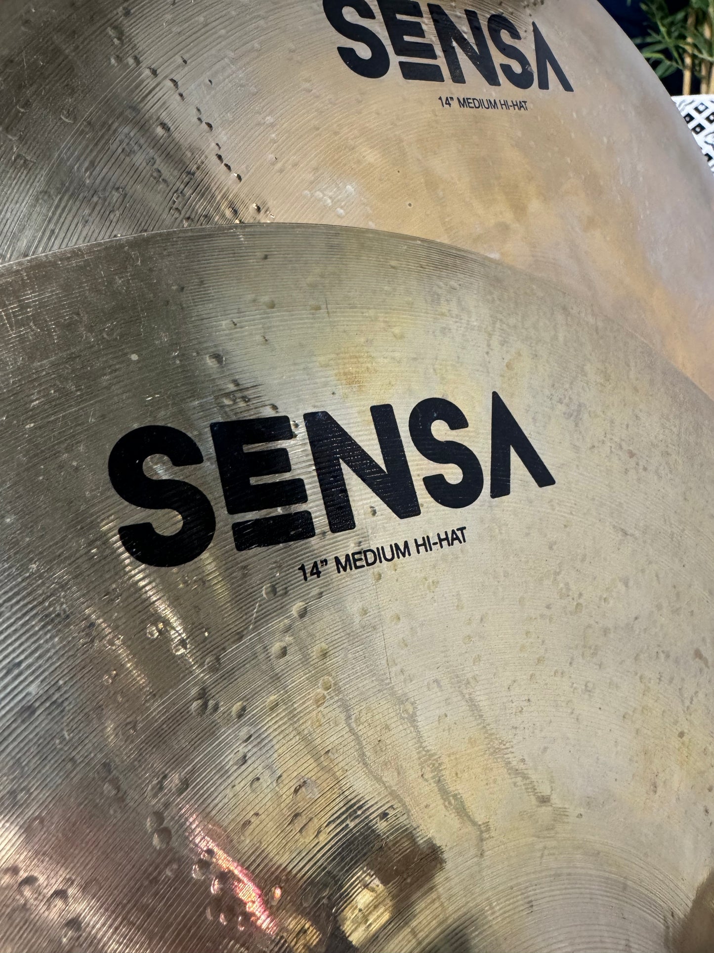 Stagg Sensa Medium Hi Hats 14”/36cm Hi Hat Cymbals (Pair) #NT2