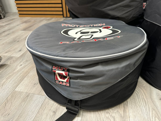 Protection Racket Nut Drum Case Set x4 / 22" 14" 12" 10" / Soft Cases #OX54