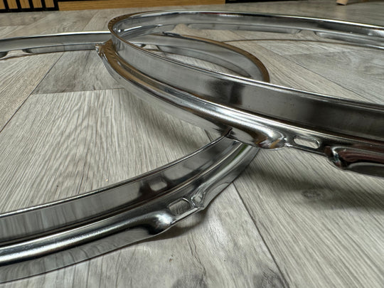 Pearl Tom Drum 14” 6-Lug Hoops Rims Hardware Tension #OX57