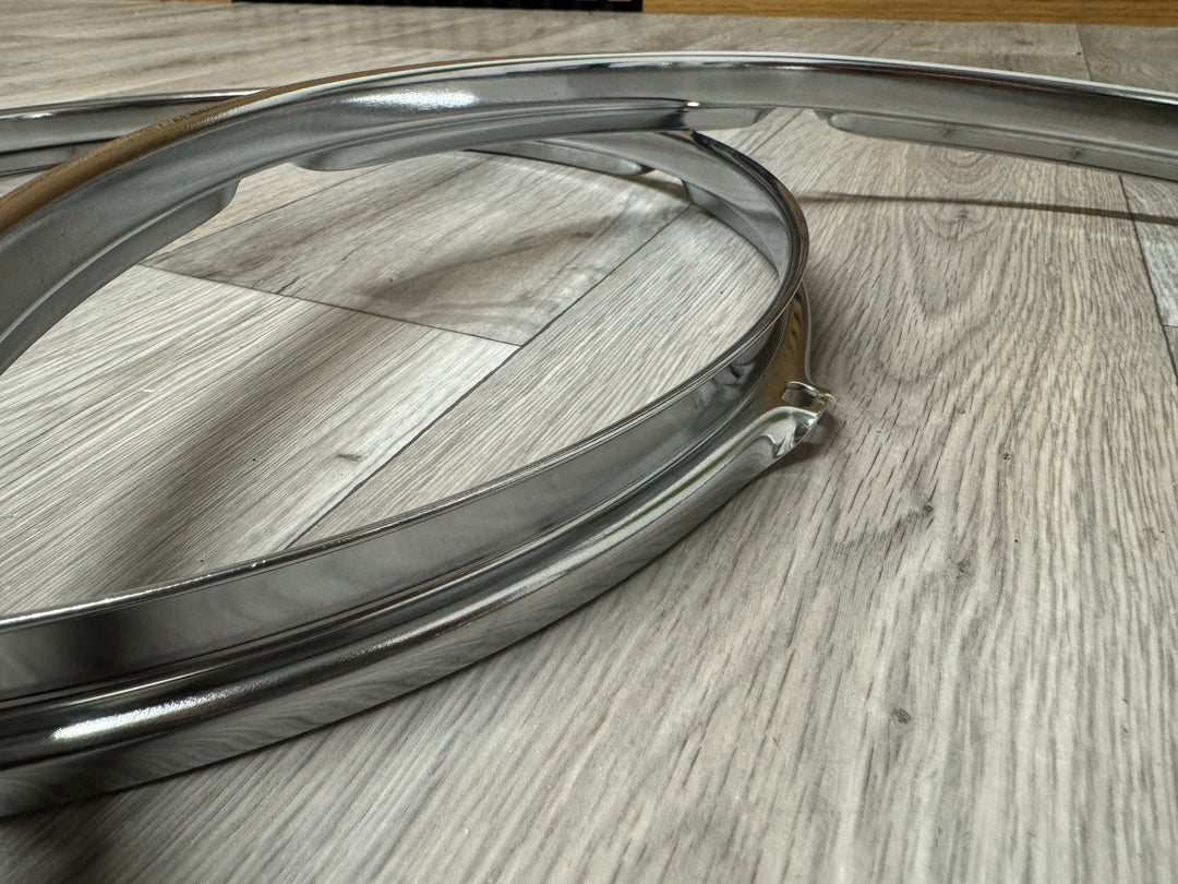 Pearl Tom Drum 14” 6-Lug Hoops Rims Hardware Tension #OX57