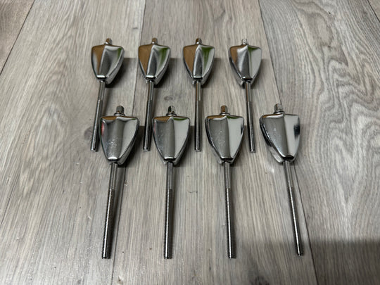 Pearl Bass Drum Tension Rods And Claws / Drum Hardware x8 #OX62