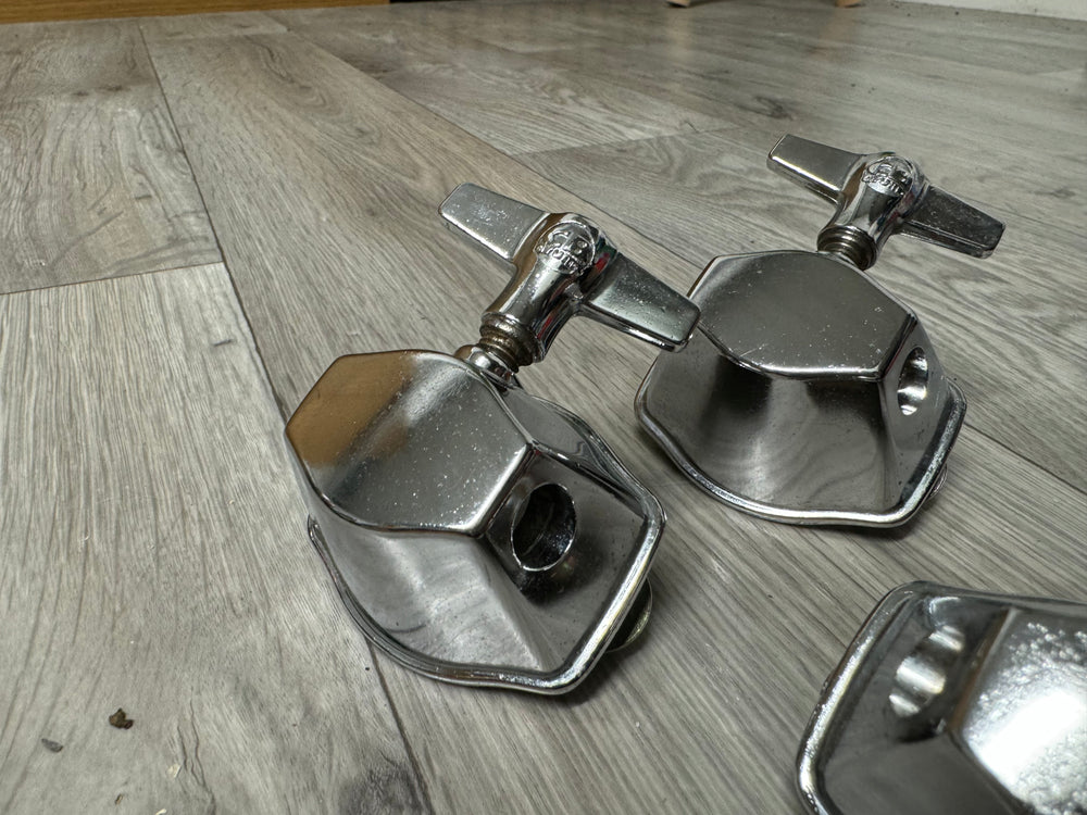 CB Floor Tom Drum Leg Holders Hardware Mounts x3 #OX66