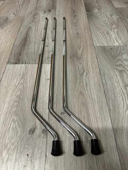 Floor Tom Drum Leg Stands Spares / Hardware x3 #OX68