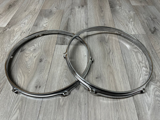 Yamaha Tom Drum 12” 6-Lug Hoops Rims Hardware Tension #OX74/VD3