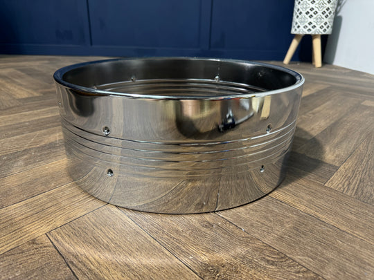 Snare Drum Shell 14”x5.5” Steel Shell Project / 6-Lug / Upcycle #AA3