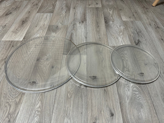 Remo UT Tom Drum Heads Set Of 3 / Rock Fusion Size #OX80