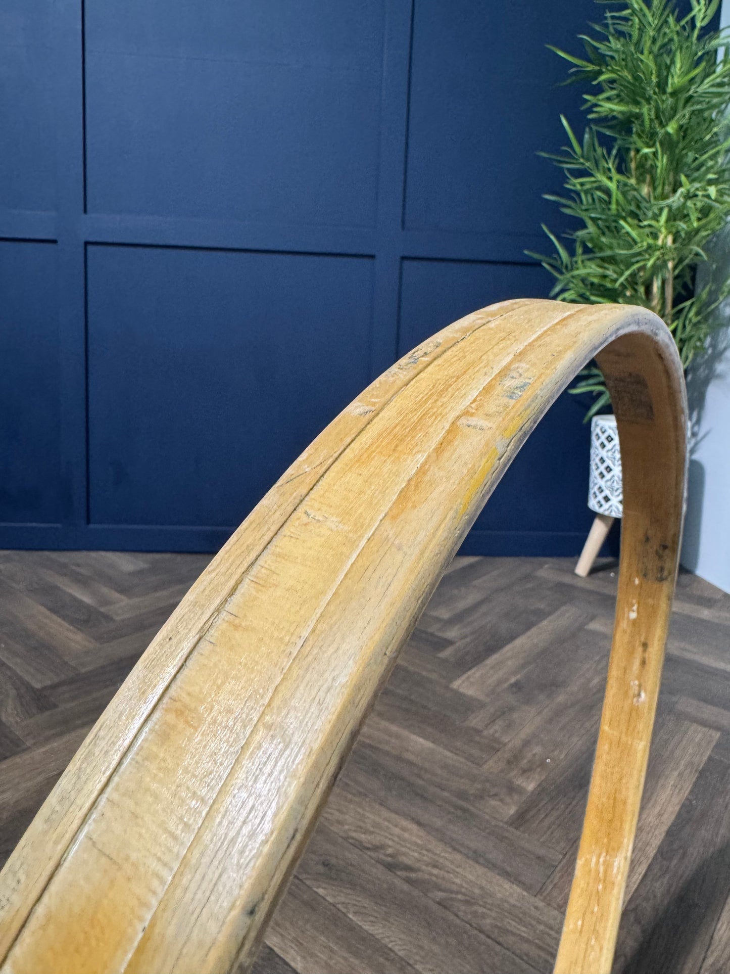 Wooden Bass Drum 22”  Hoop Rim Hardware x1 #AA5