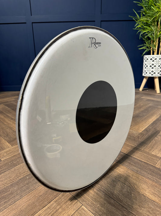 Rogers 18" Drum Head / White #AA8
