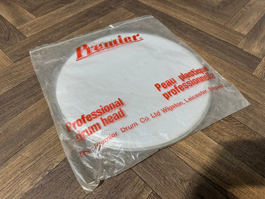 Premier Everplay Marching 14" Snare Drum Head / White #AA10