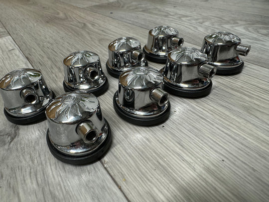 Natal Arcadia Tom Drum Spares Lugs 25mm Hardware Set Of 8 #VK1