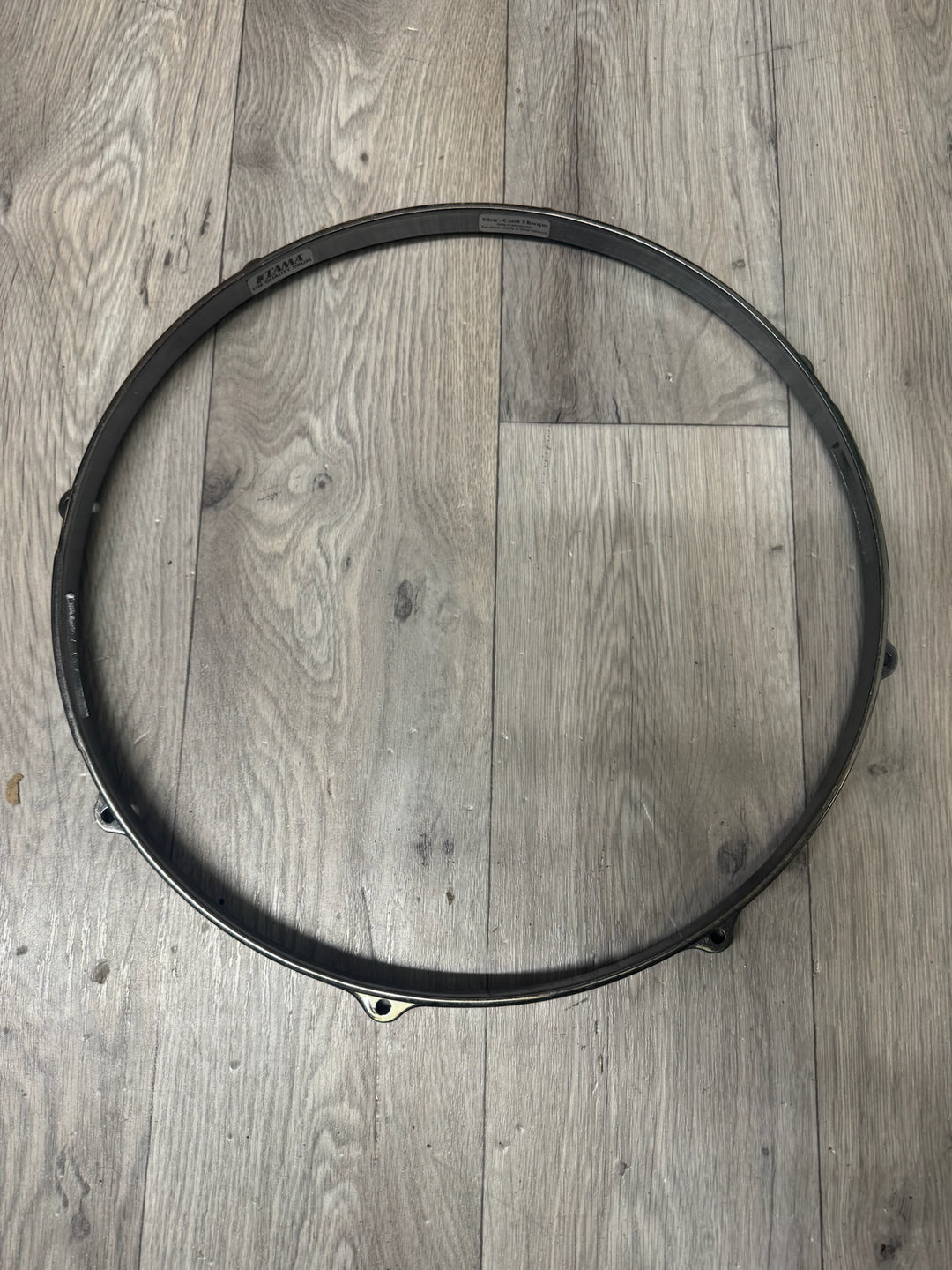 TAMA Star-Cast Snare Drum Hoop - Snare Side / 8-Lug / Black Nickel #VX15