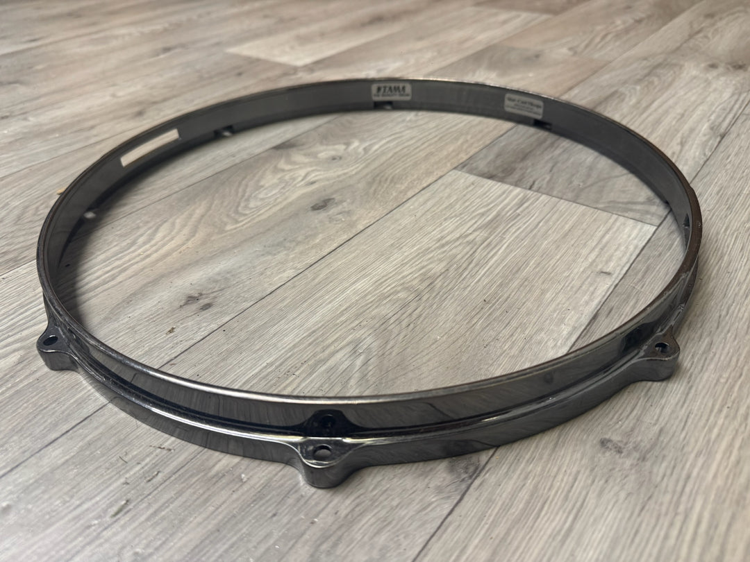TAMA Star-Cast Snare Drum Hoop - Snare Side / 8-Lug / Black Nickel #VX15