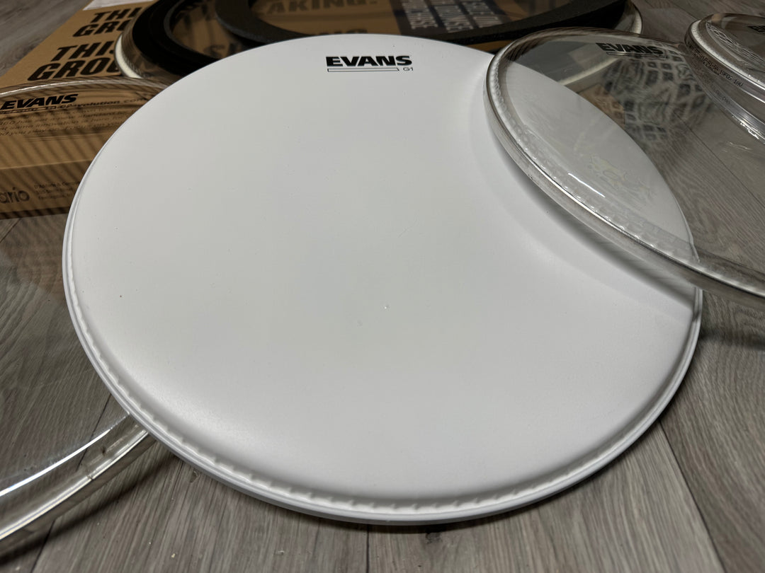 Evans G2 G1 & EMAD Drum Head Pack / Rock Fusion Size #OX91