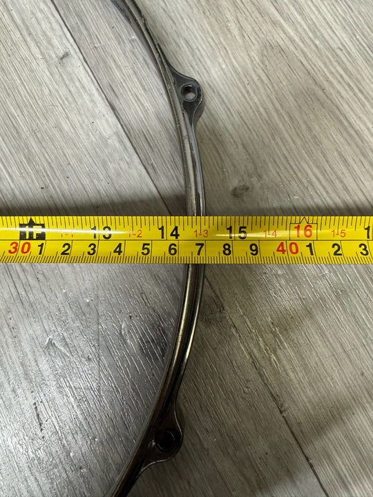 TAMA Star-Cast Snare Drum Hoop - Snare Side / 8-Lug / Black Nickel #VX15