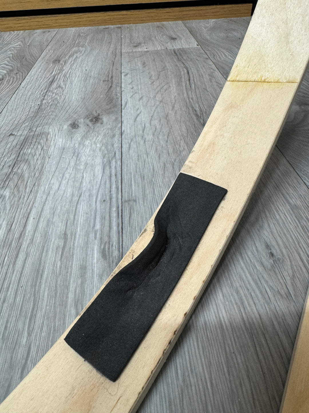 Natal Bass Drum 22” Wooden Hoops Rims Hardware / Red Sparkle #OX92