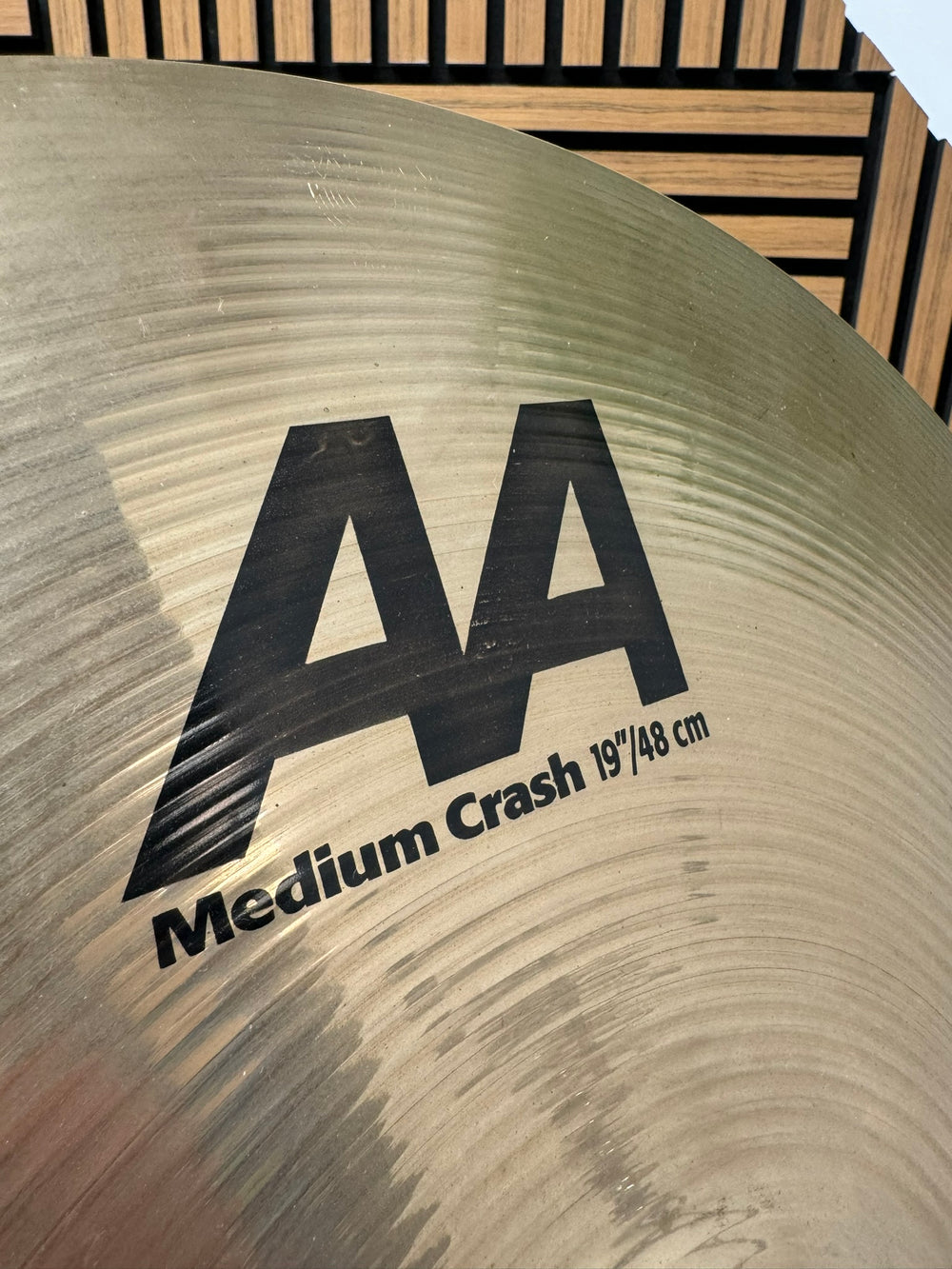 Sabian AA Medium Crash 19”/48cm Cymbal / Accessory #VH32
