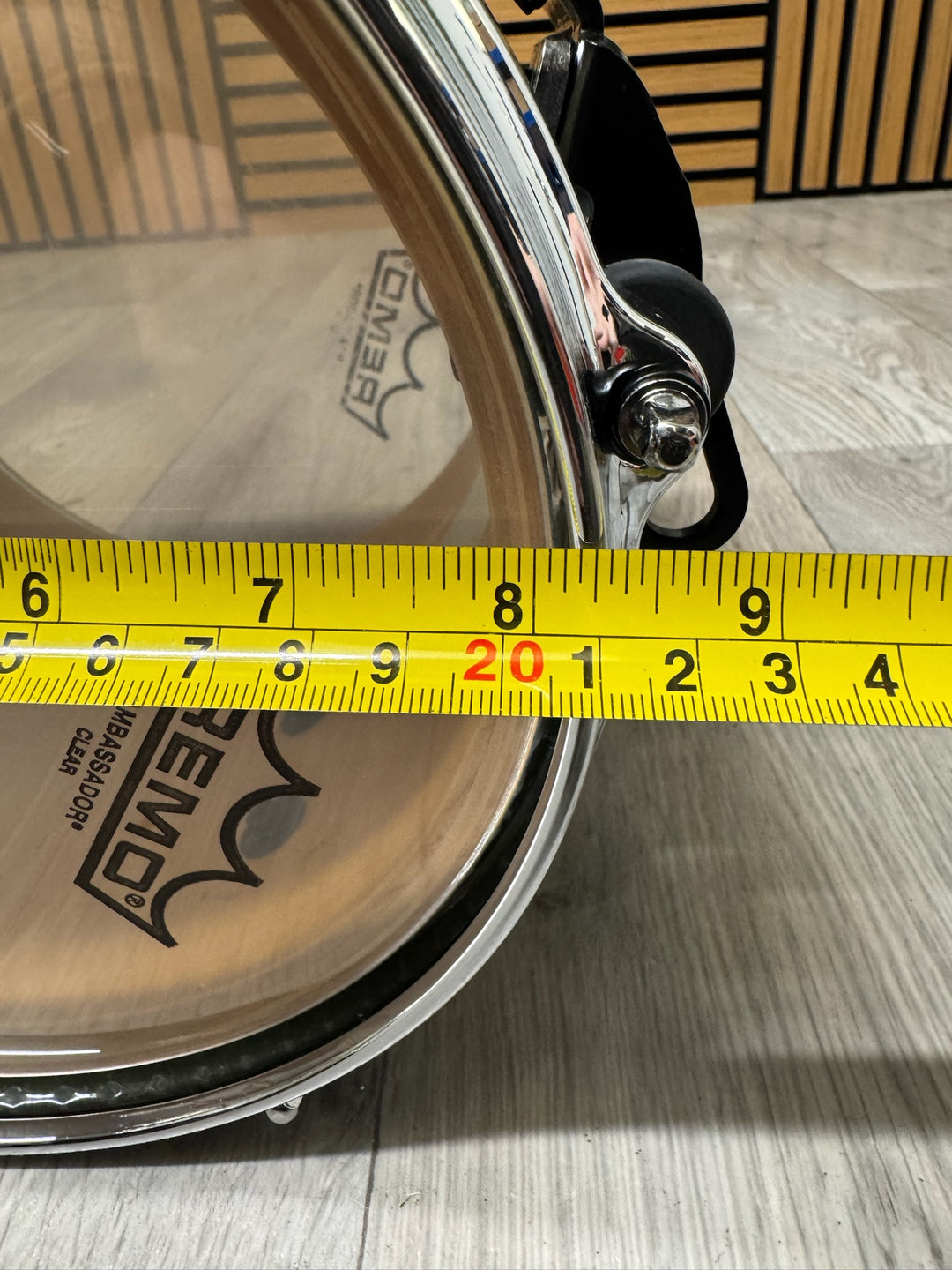 Pearl Masters All Maple Shell 8"x7" Rack Tom Drum / Drum Hardware #VX18