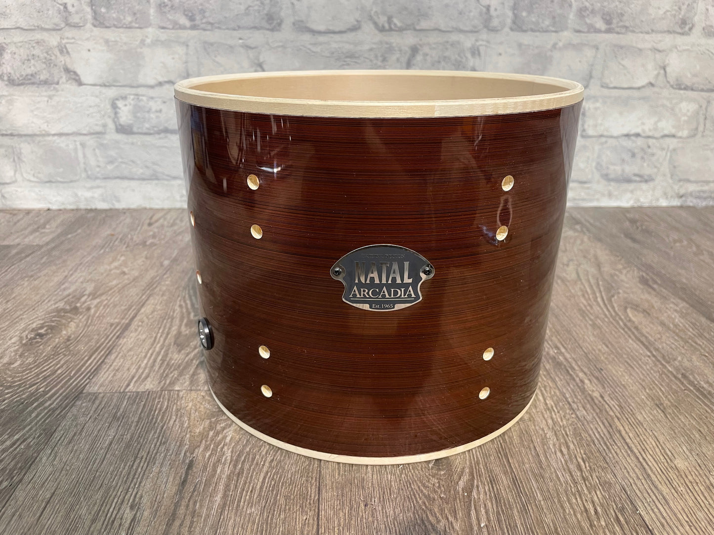 Natal Arcadia Tom Drum Shell 10”x8” Bare Wood Project / Upcycle #IP39