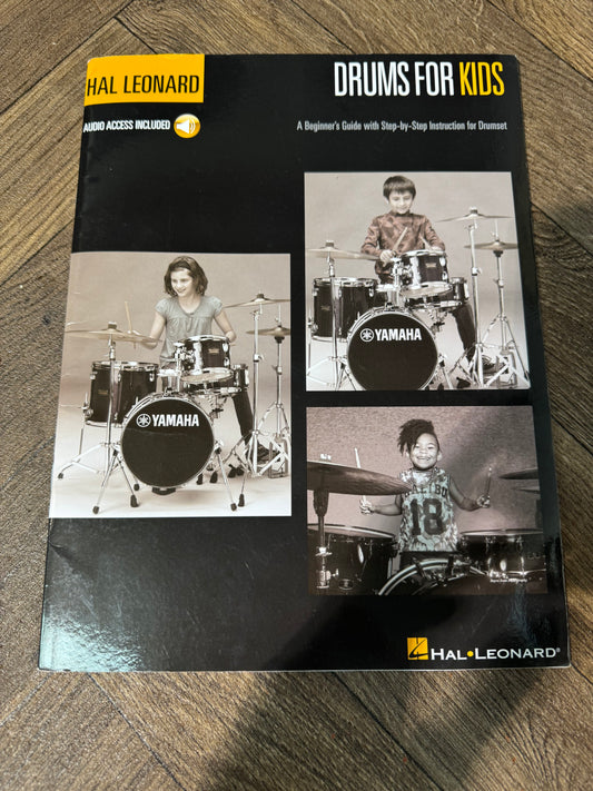 Hal Leonard Drums for Kids Drum Book/ Music Notation