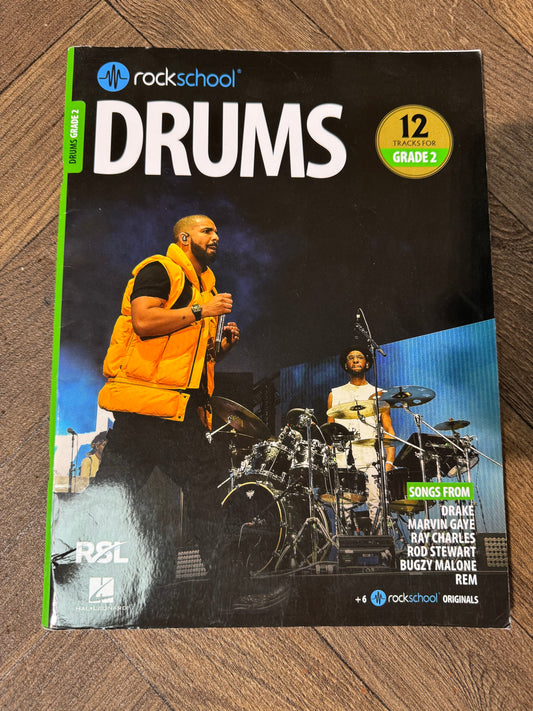 Rockschool Originals Drums Grade 2 Drum Book / Music Notation