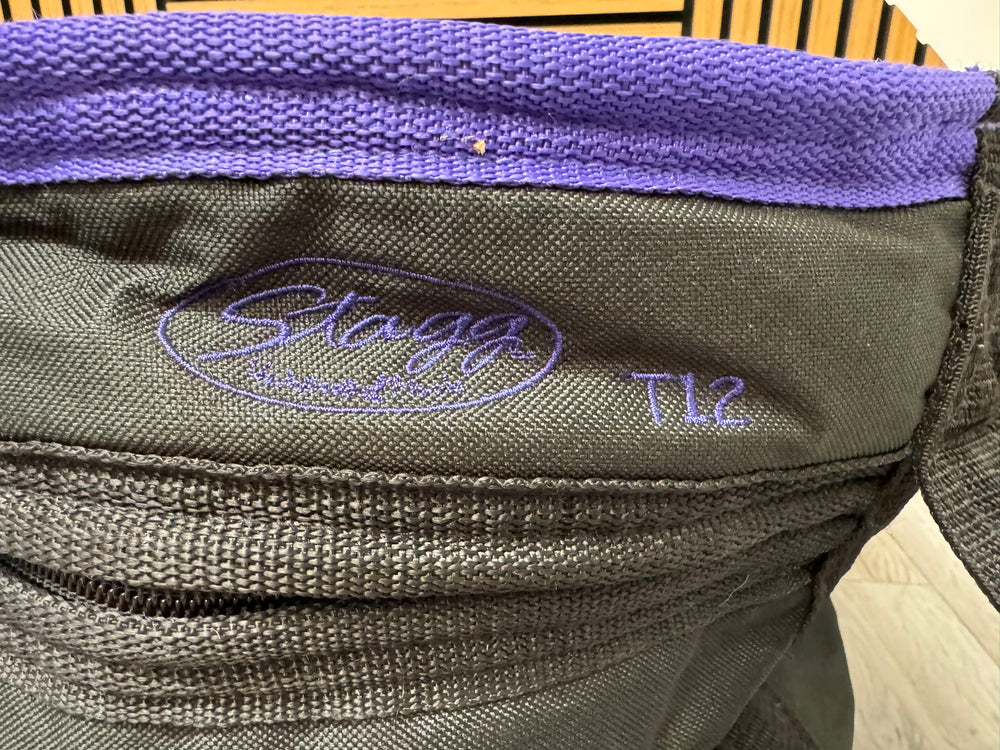 Stagg 12"x10" Tom Drum Soft Case Bag / Accessory #WM3