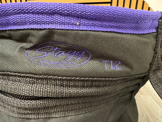 Stagg 12"x10" Tom Drum Soft Case Bag / Accessory #WM3