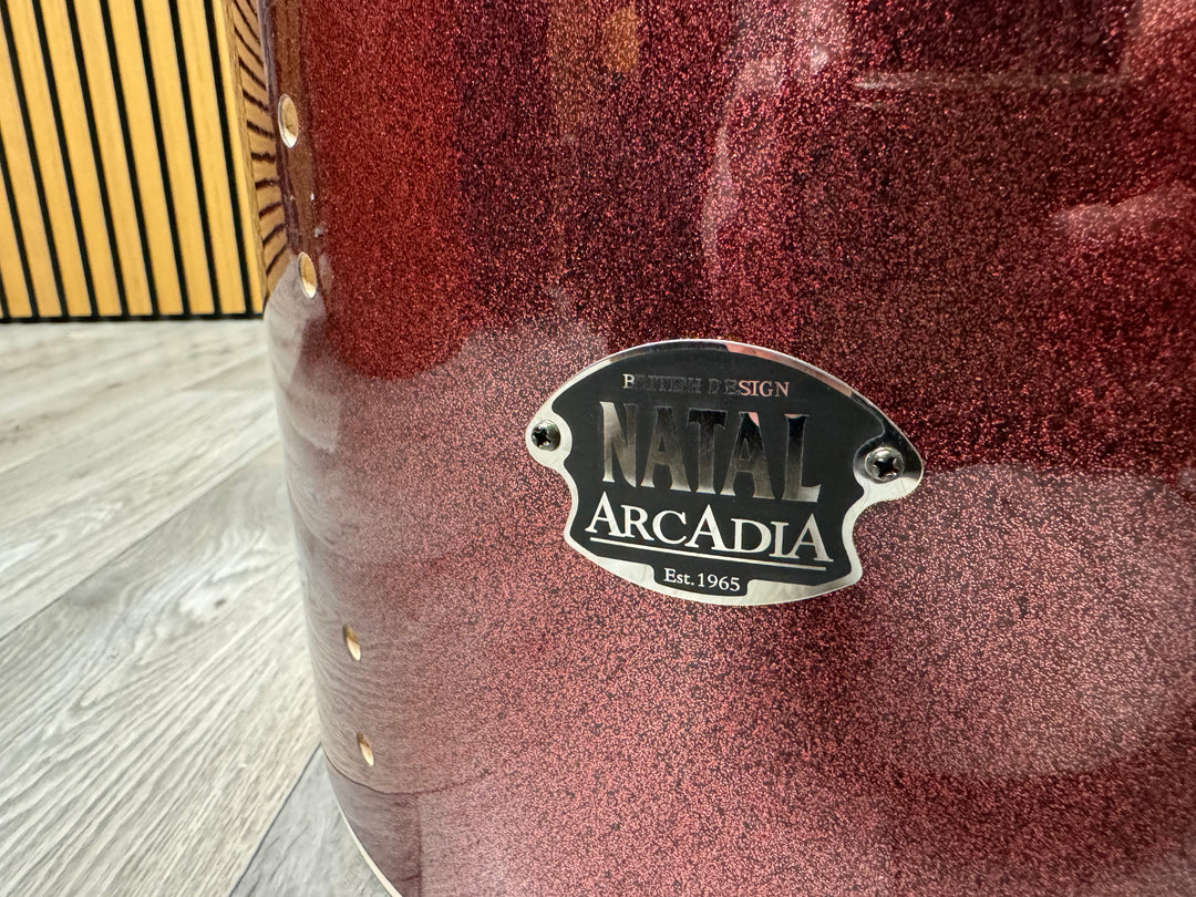 Natal Arcadia Tom Drum Shell 12”x8” Bare Wood Project #OX105