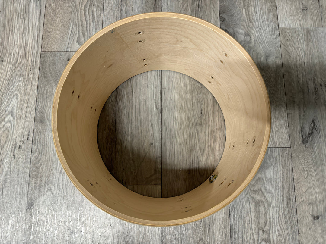 Natal Arcadia Tom Drum Shell 12”x8” Bare Wood Project #OX105