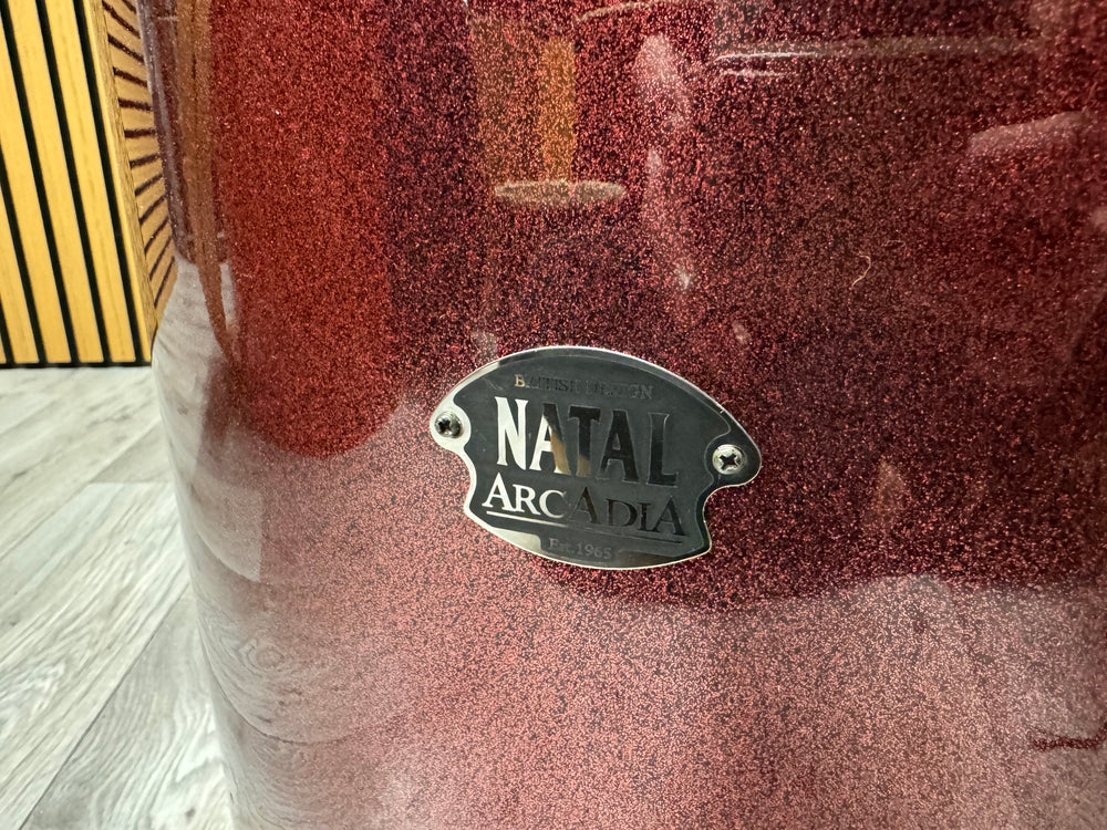 Natal Arcadia Tom Drum Shell 16”x16” Bare Wood Project #OX106