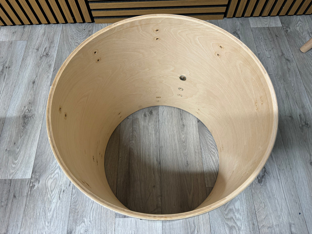 Natal Arcadia Tom Drum Shell 16”x16” Bare Wood Project #OX106