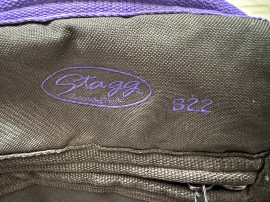 Stagg 22"x18" Kick Drum Soft Case Bag / Accessory #WM15