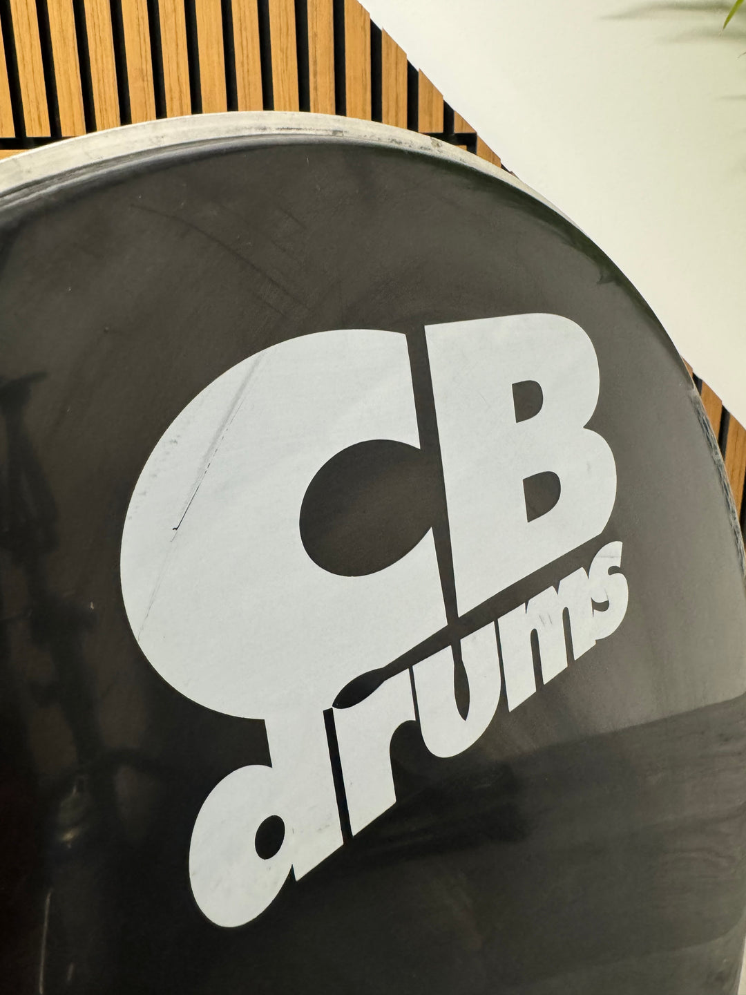 CB Resonant Bass 20" Drum Head / Black #OZ5