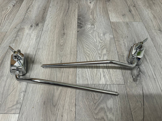 Vintage Premier Bass Drum Spurs Legs Hardware Mounts (Pair) #WM17