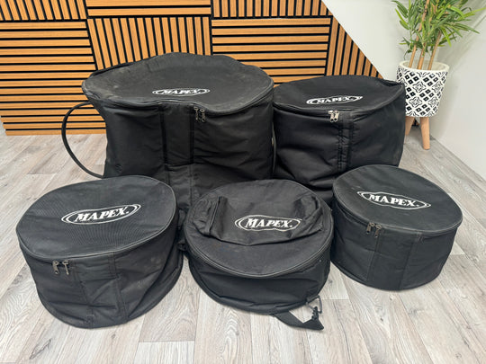 Mapex Drum Case Set x5 / 22" 16" 12" 10" / Soft Drum Cases #OG71