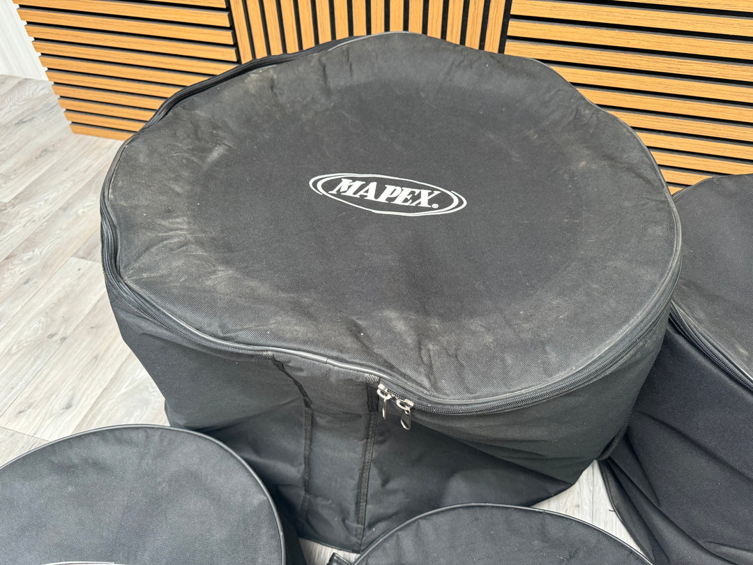 Mapex Drum Case Set x5 / 22" 16" 12" 10" / Soft Drum Cases #OG71