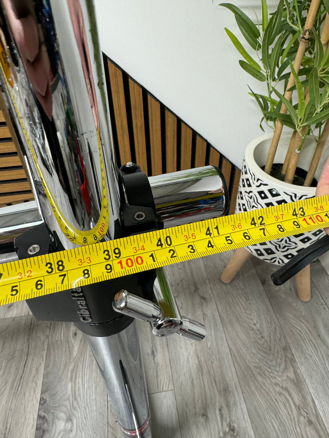 Gibraltar Drum Rack 1.5" / Single Bar / Heavy Duty Hardware #OZ12