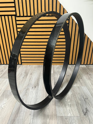 Yamaha Bass Drum 22” Wooden Hoops Rims Hardware (Pair) #WM27