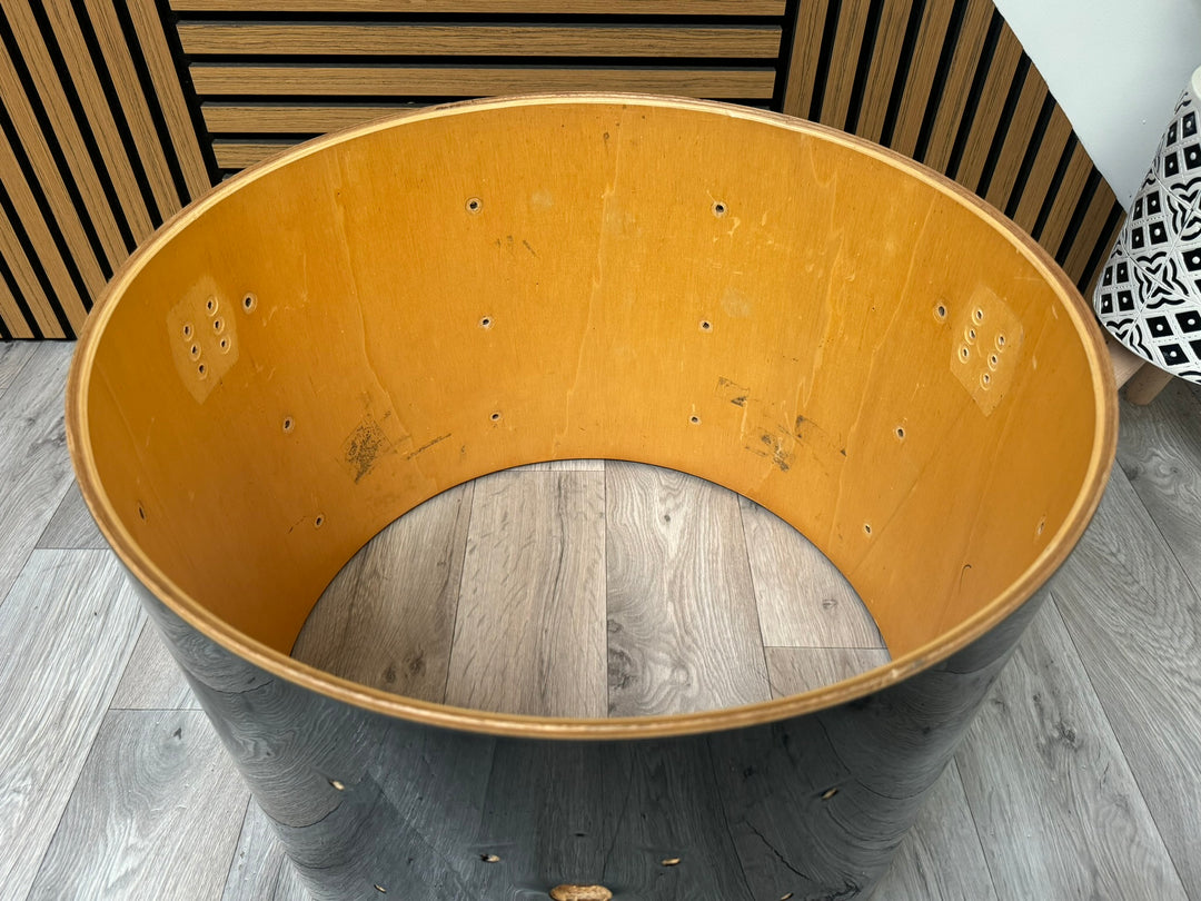 Yamaha Power V Bass Drum Shell 22”x16” Bare Wood Project #WM33