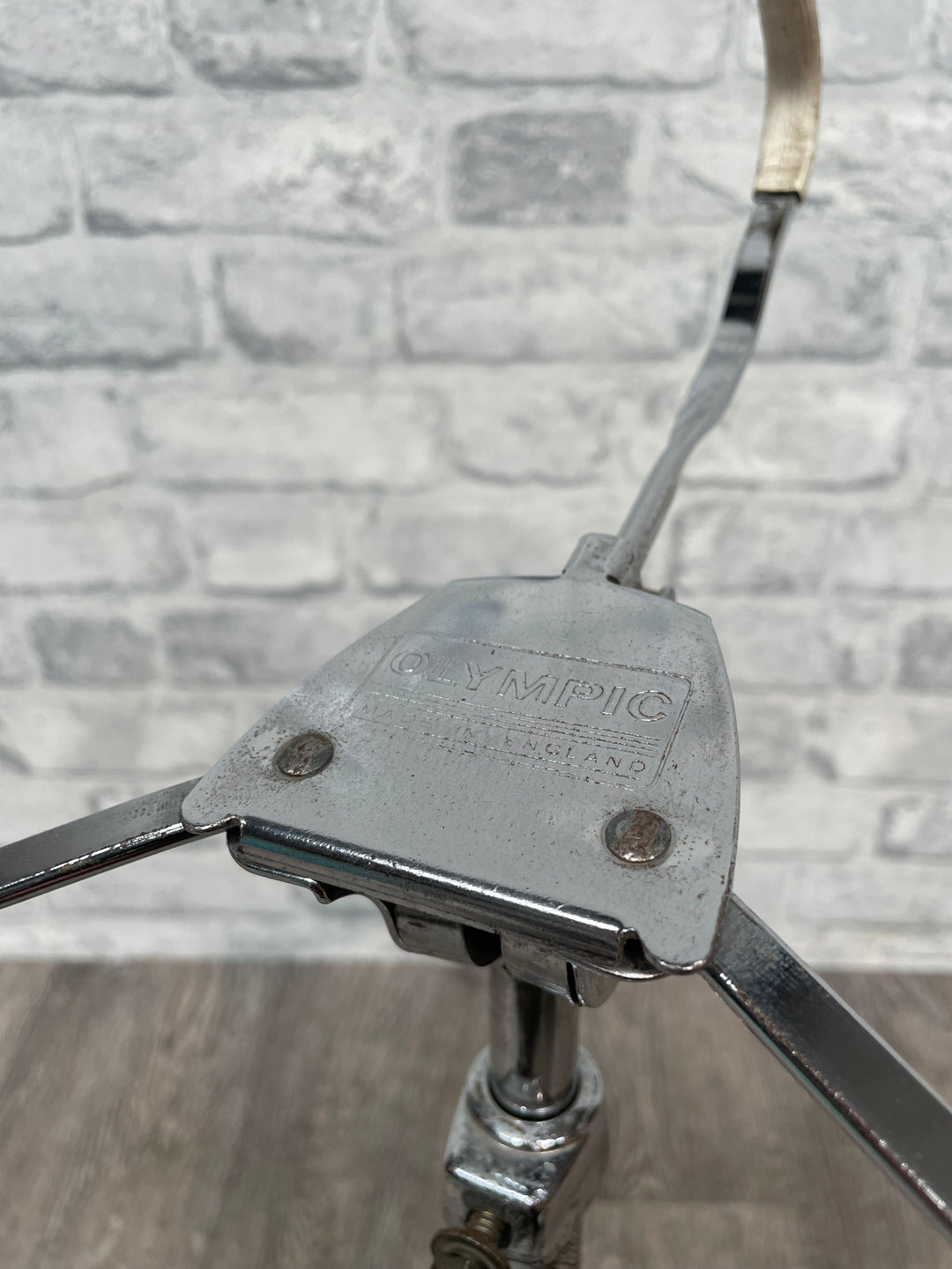 Vintage Premier Olympic Flush Base Snare Drum Grab Stand Hardware #HL33