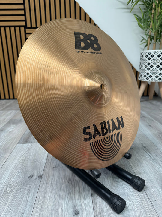 Sabian B8 Thin Crash 16"/40cm Cymbal / Accessory #OH5