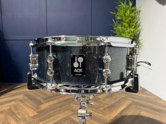 SONOR AQX 14” x 5.5” Snare Drum / 8-Lug / Blue Sparkle #NV41
